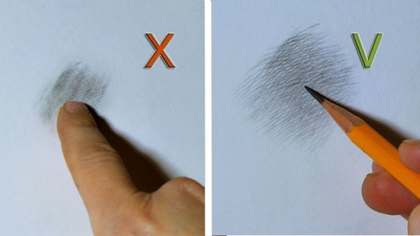 Карандаш для растушевки