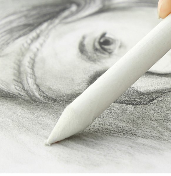 Бумажный карандаш для растушевки