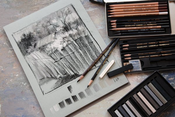 Уголь для рисования