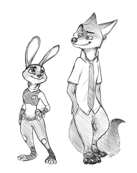 Джуди Хопс скетчи