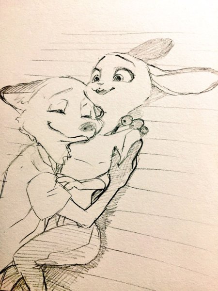 Рисунки для срисовки Зверополис