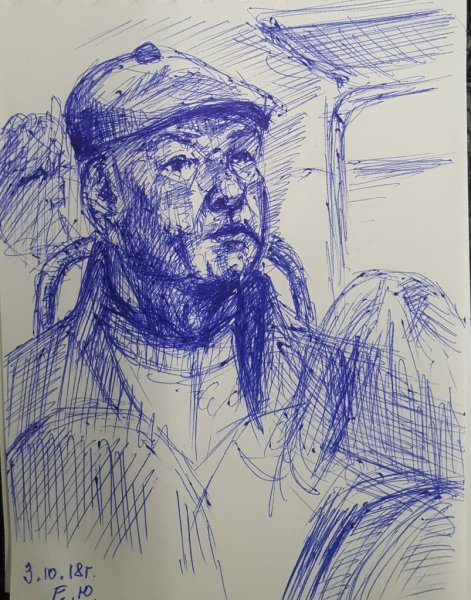 Трафарет повара