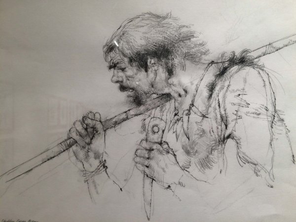 Персонаж варкрафт скетч