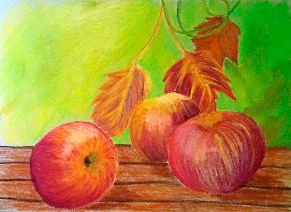 Осенний натюрморт для начинающих