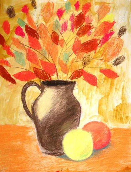 Рисование осенние дары