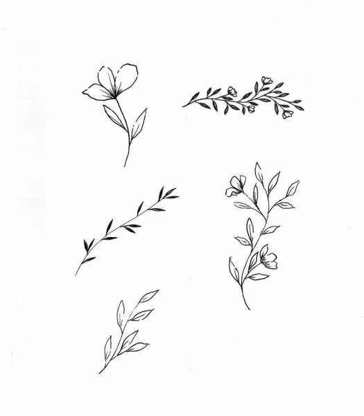 Маленькие Татуировки эскизы