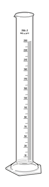 Мерный цилиндр мп10