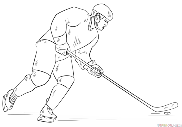 Раскраска баскетболист