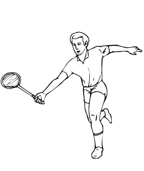 Баскетболист Майкл Джордан раскраска