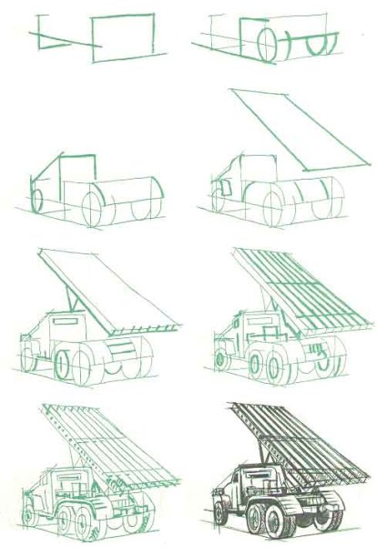 Рисование военной техники