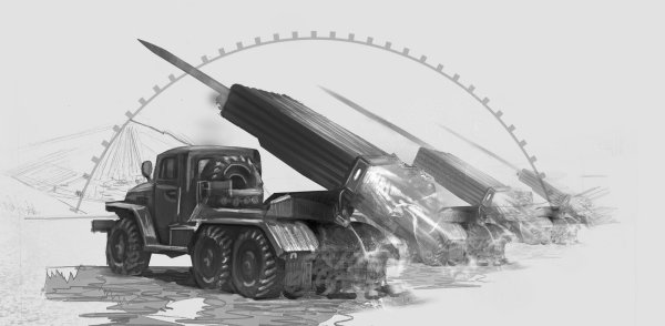 Военная техника Графика