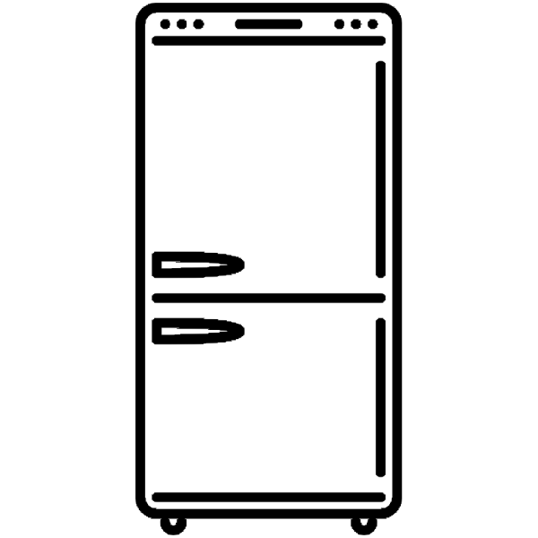 Нарисовать холодильник