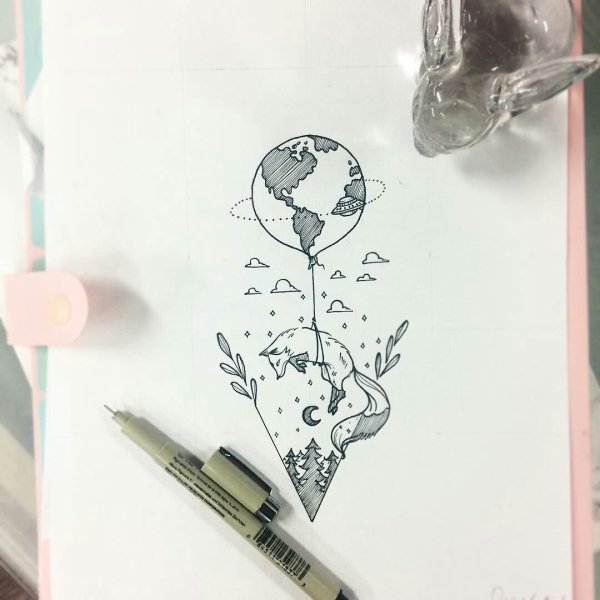 Вдохновение для рисования карандашом