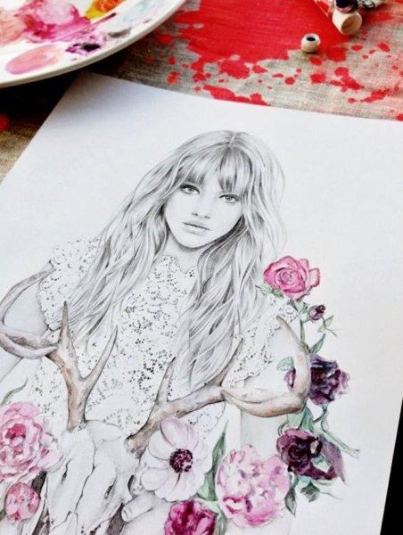 Арты и уроки рисования