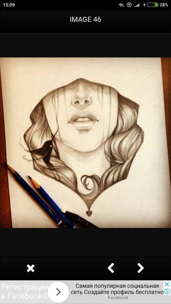 Рисунки в скетчбуке цветные