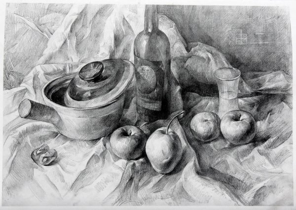 Натюрморт рисунок