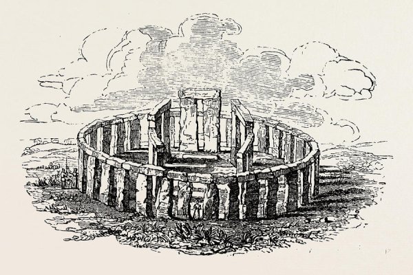 Стоунхендж карандашом