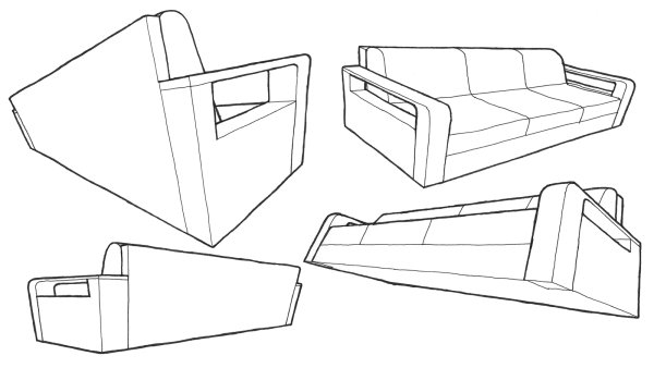 Мебель рисунок