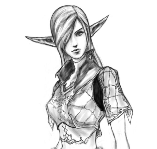 Зарисовки эльфов