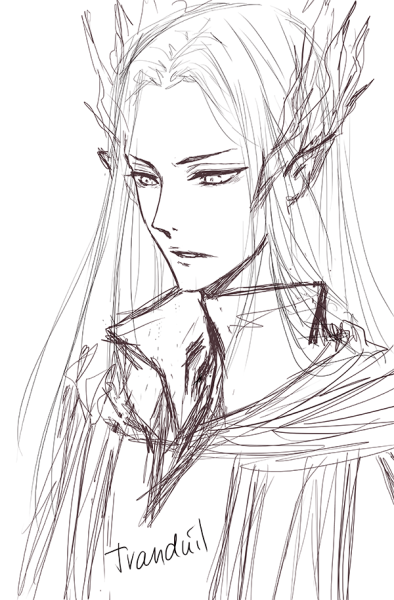 Рисование эльфов