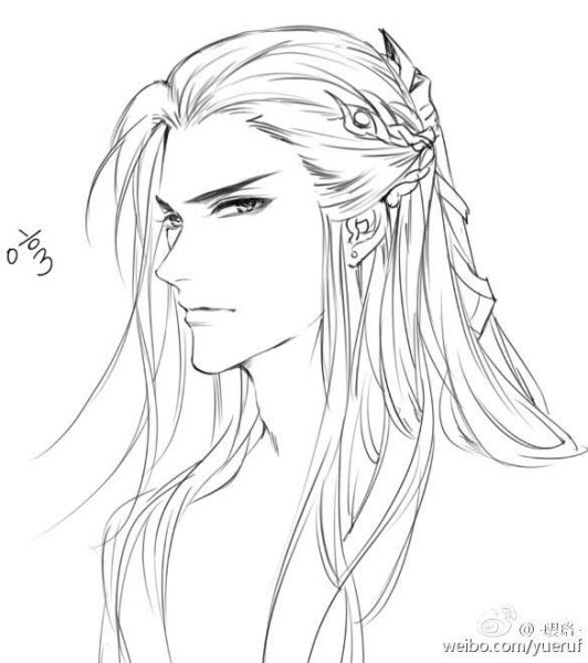 Эльфы карандашом для срисовки