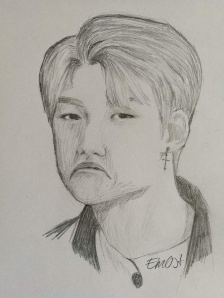 Скетчи Stray Kids Феликс