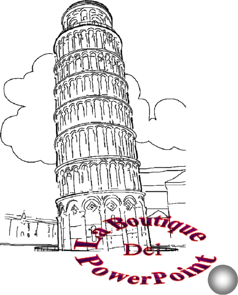 Пизанская башня набросок