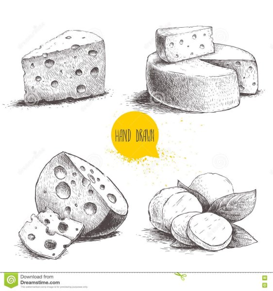 Сыр карандашом