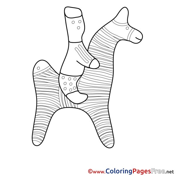 Этапы росписи филимоновской игрушки