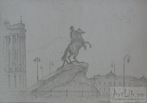 Добужинский художник медный всадник