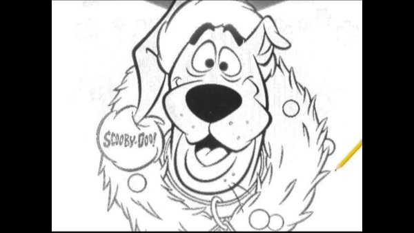 Раскраска Скуби Ду Шегги