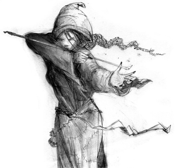 Зарисовка магия