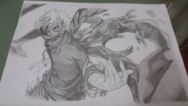 Магическая битва арты карандашом