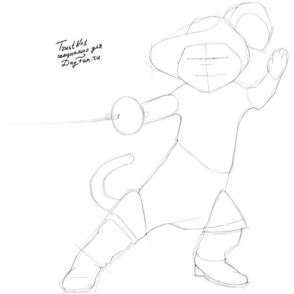 Кот в сапогах раскраска для детей