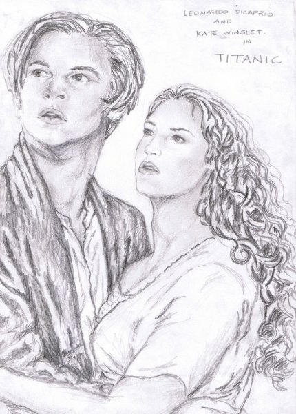 Рисунки Джека Доусона из Титаника
