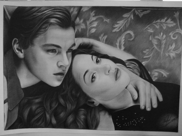 Титаник Джек портрет