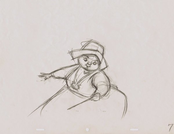 Генри БЕНДИ скетч легкий