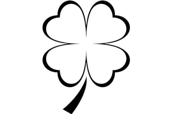 Четырехлистный Клевер контур