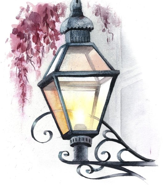 Фонарь карандашом