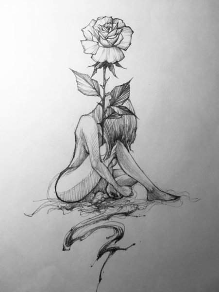 Художественные зарисовки легкие