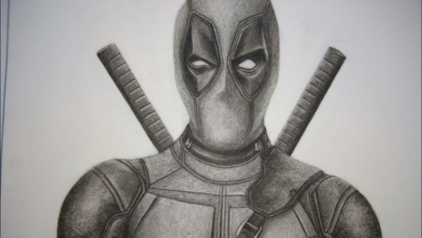 Нарисовать Дэдпула