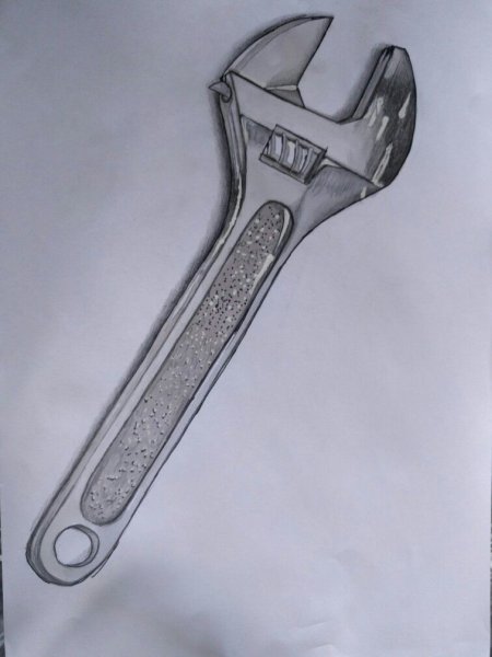 Гаечный ключ эскиз