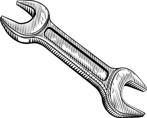 Молоток и гаечный ключ