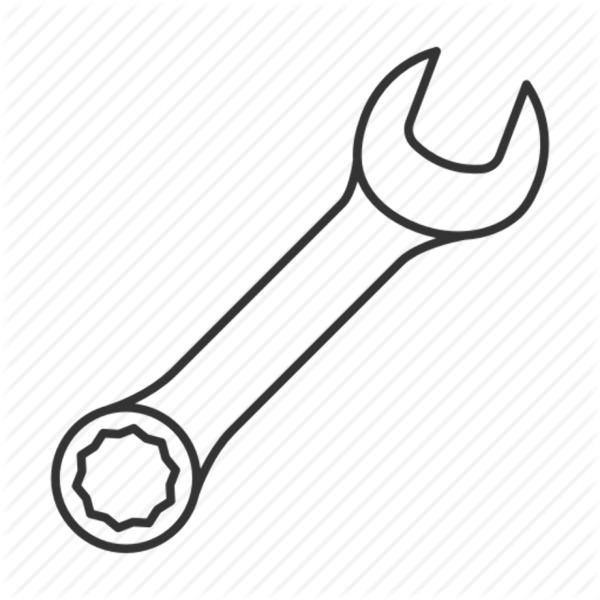 Гаечный ключ эскиз