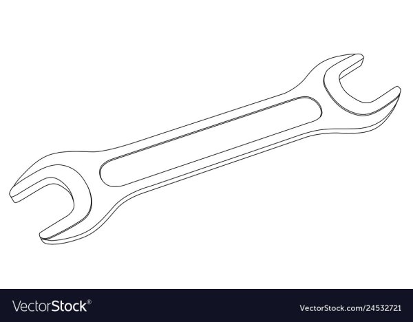 Гаечный ключ эскиз