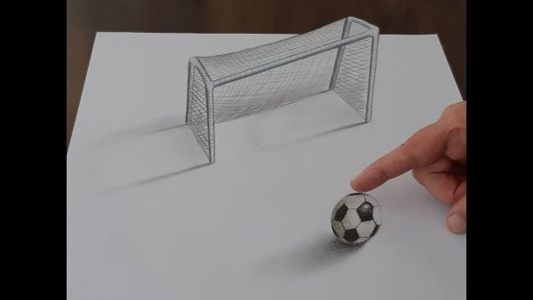 Футбольные ворота своими руками поделка