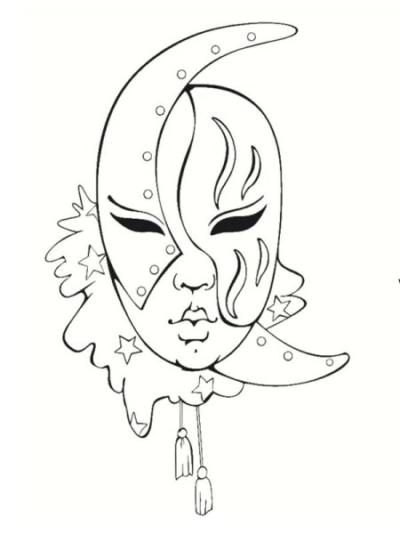 Страшные раскраски