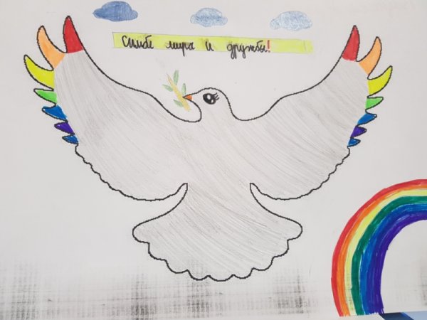 Рисунок на день единства легкий