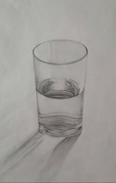 Стекло карандашом