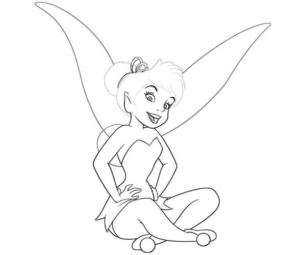 Раскраски Дисней Питер Пэн